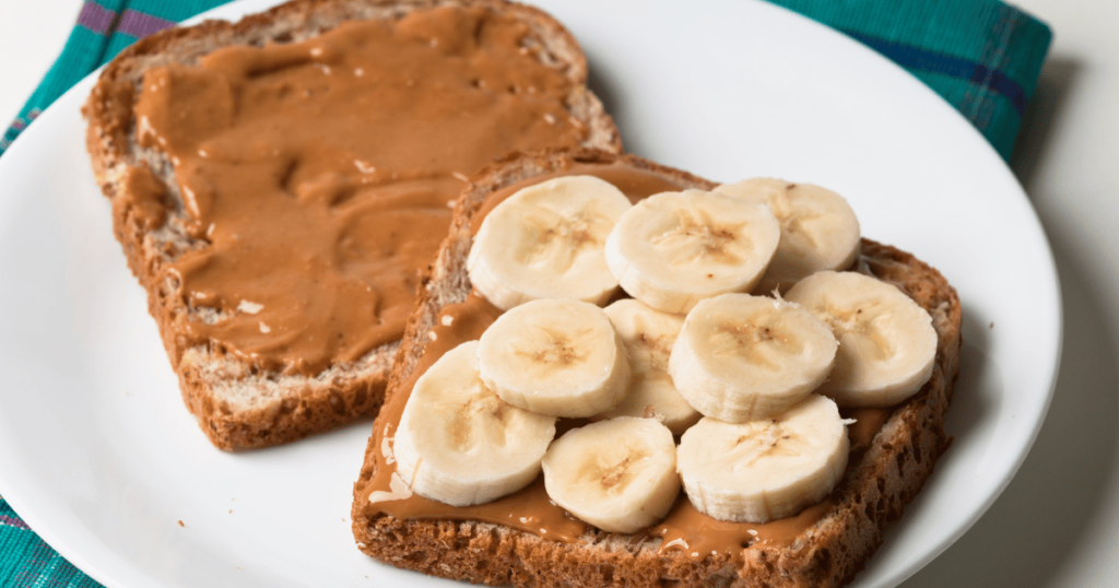 Peanut Butter and Banana Sandwich